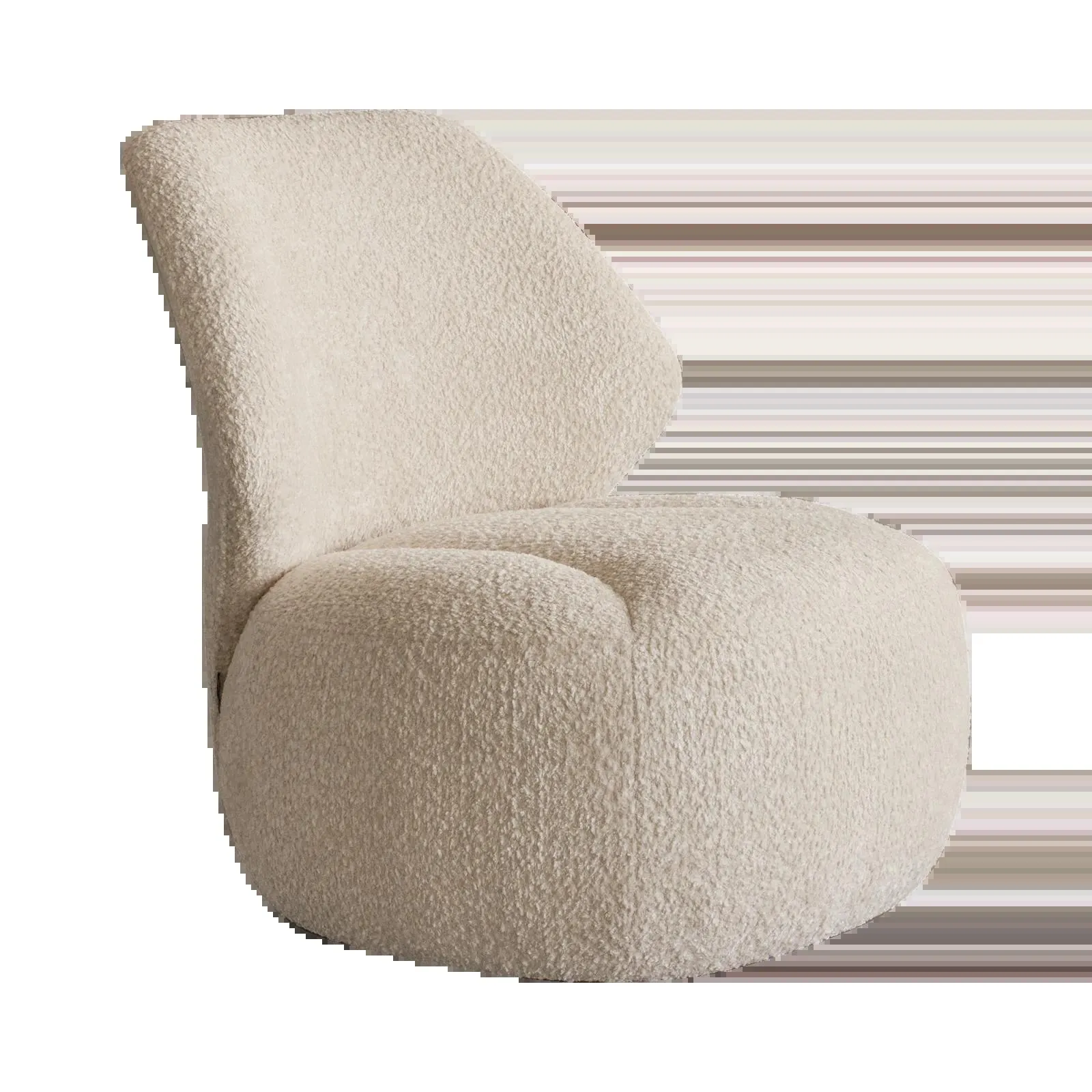 Draaifauteuil Zelia - Venga Ecru