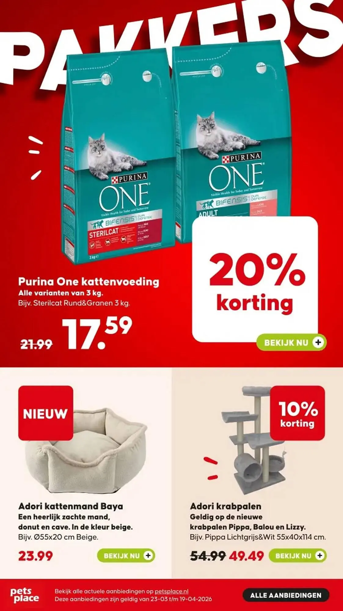 Pets Place folder van 23 maart tot 19 april 2026 - Folder pagina 9