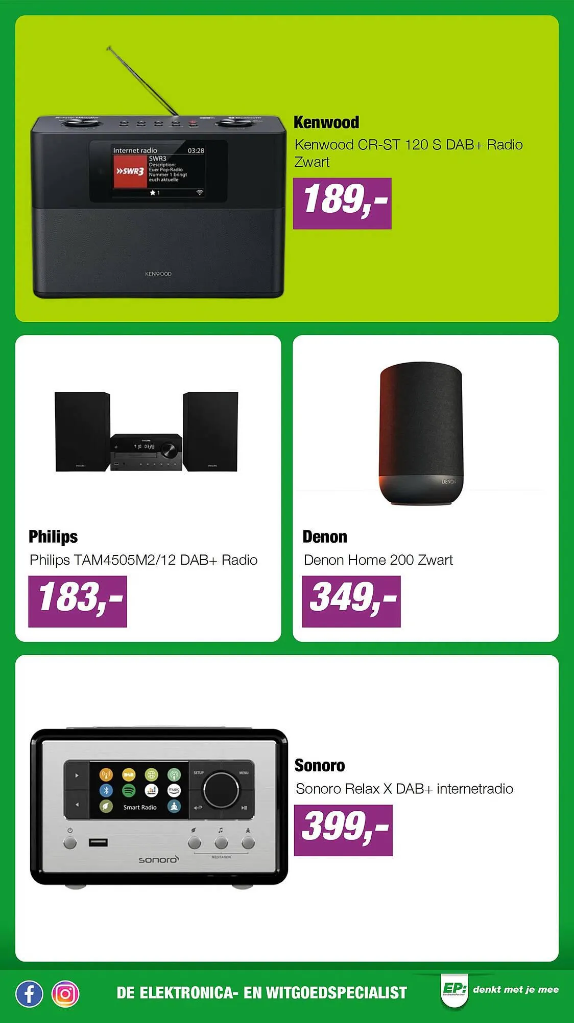 EP folder van 6 april tot 9 april 2026 - Folder pagina 19