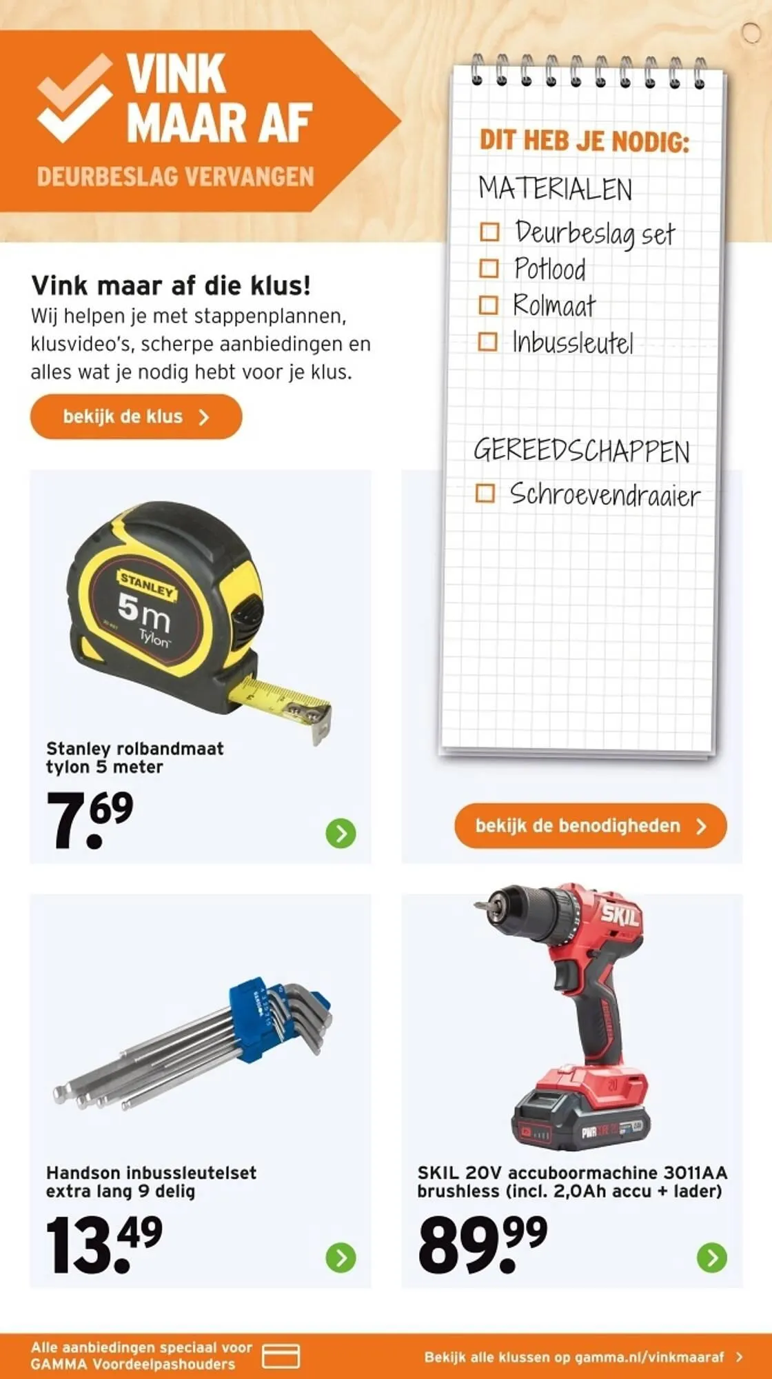 GAMMA folder van 17 februari tot 23 februari 2025 - Folder pagina 33