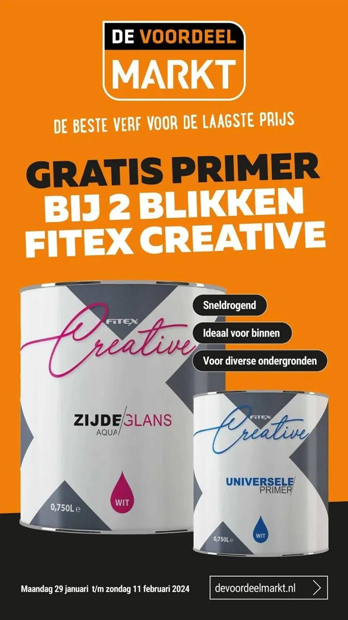 De voordeelmarkt folder van 29 januari tot 11 februari 2024 - Folder pagina