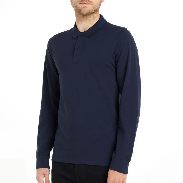 Tommy Hilfiger Slim Solid Longsleeve Polo Heren