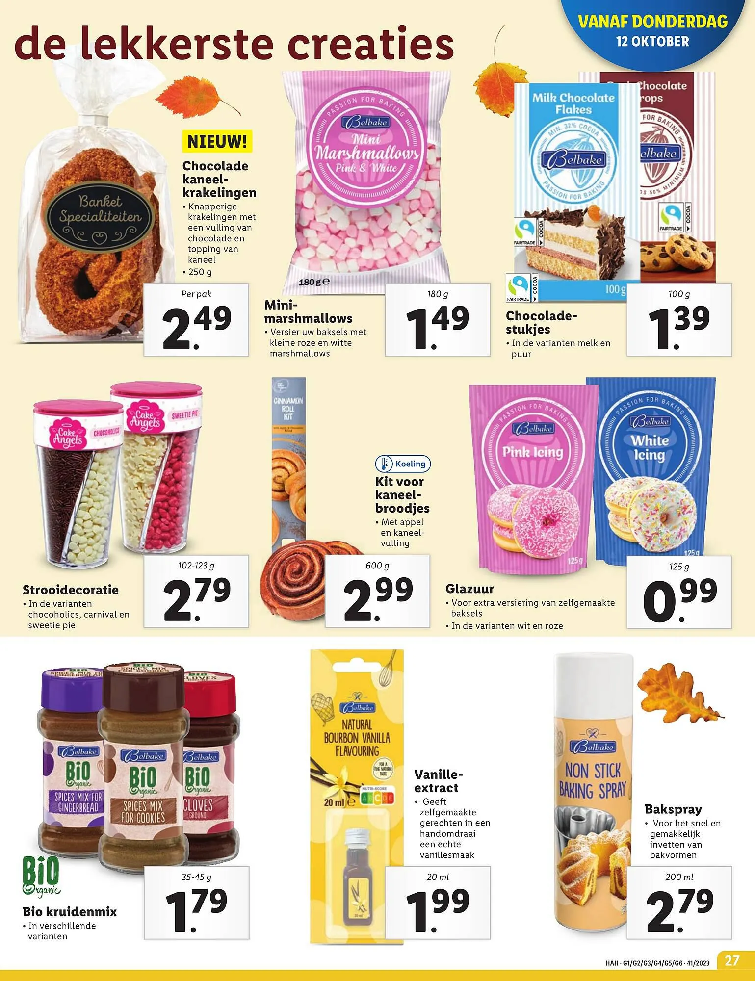Lidl folder van 9 oktober tot 15 oktober 2023 - Folder pagina 27