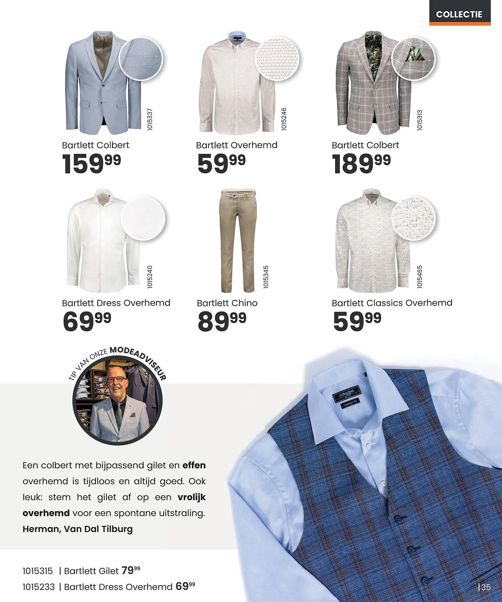 Van Dal Mannenmode folder van 1 juni tot 24 september 2025 - Folder pagina 35