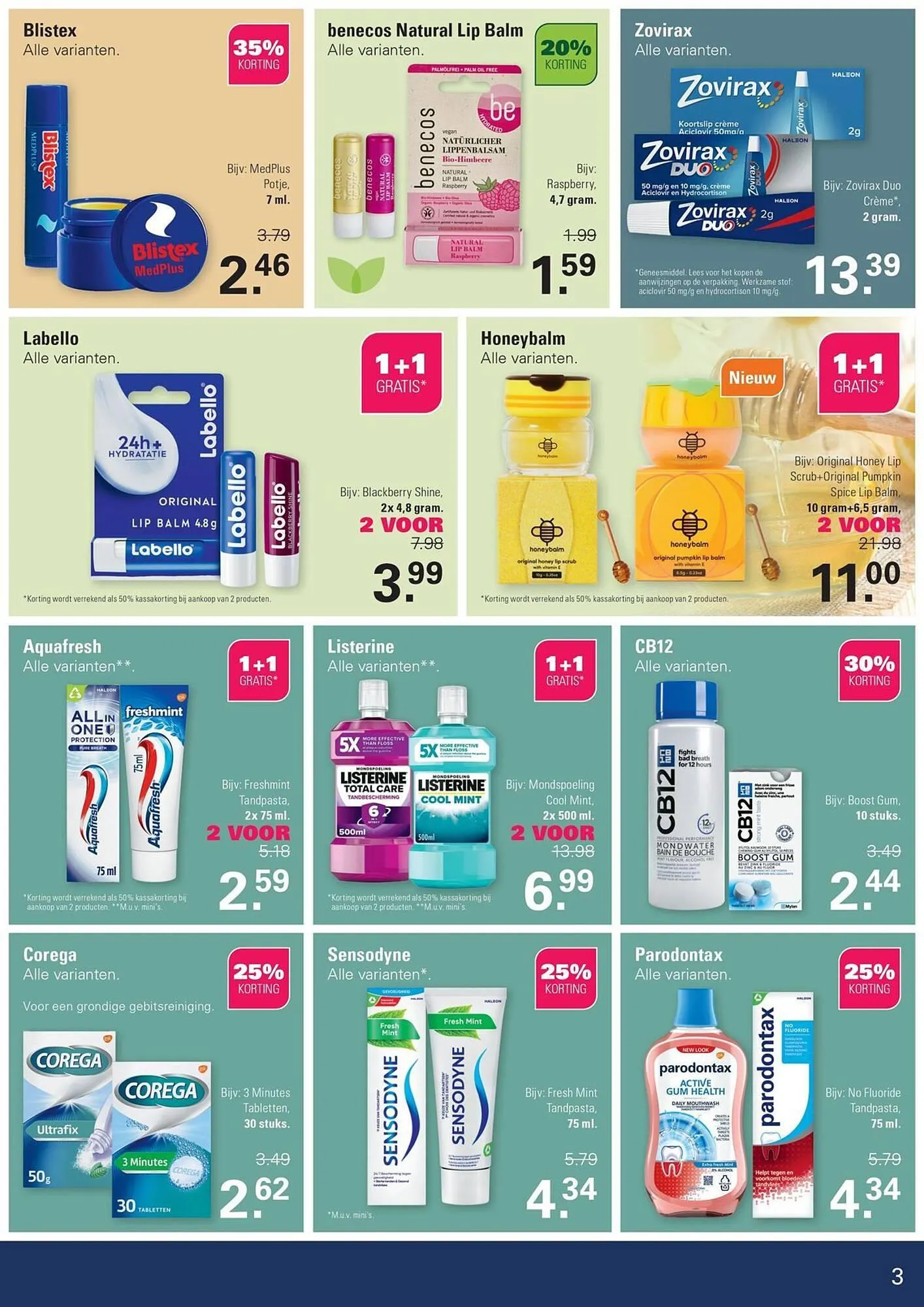 De Online Drogist folder van 15 oktober tot 1 november 2025 - Folder pagina 3