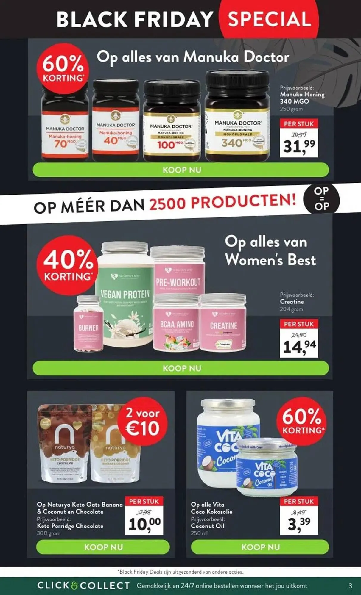 Holland & Barrett folder van 13 november tot 26 november 2023 - Folder pagina 3