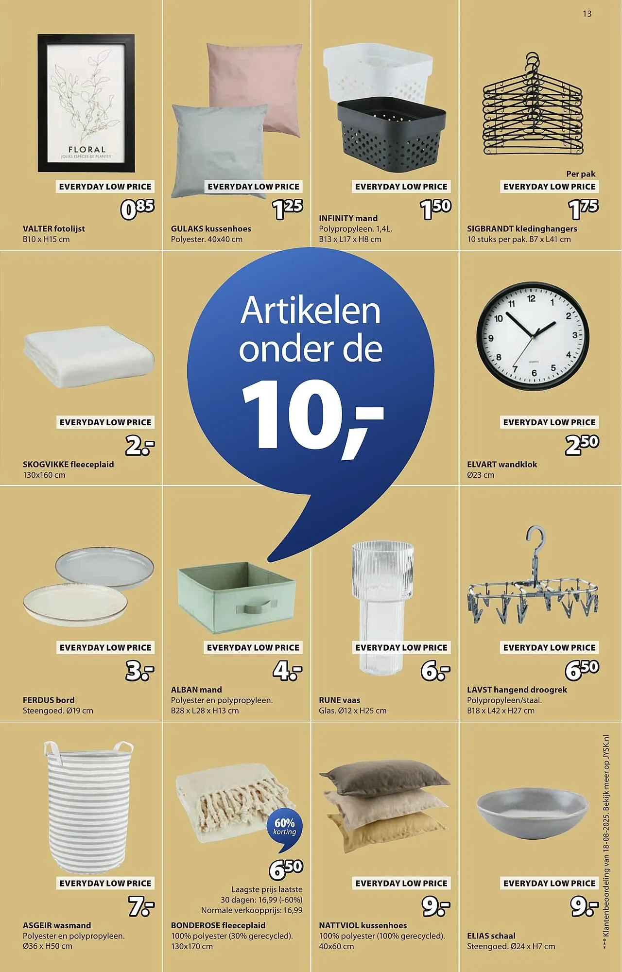 Jysk folder van 22 september tot 5 oktober 2025 - Folder pagina 13