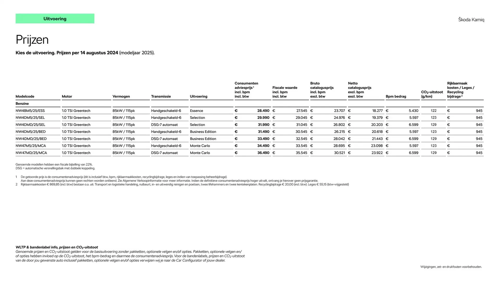 Skoda folder van 22 oktober tot 22 oktober 2025 - Folder pagina 4