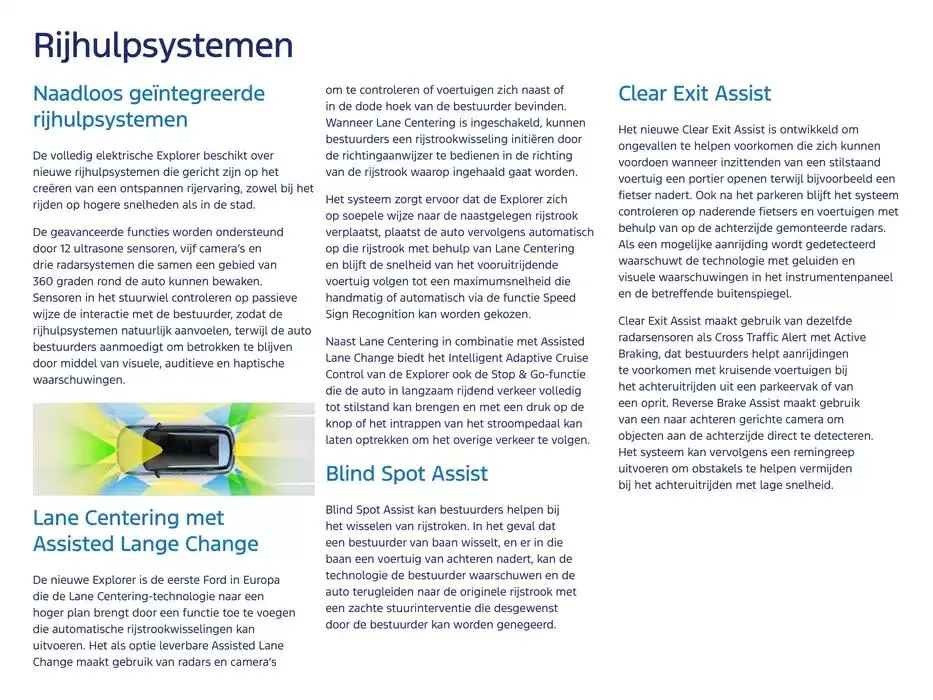 De Nieuwe Volledig Elektrische explorer van 19 november tot 30 juni 2025 - Folder pagina 20