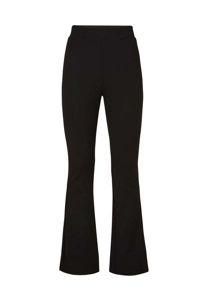 Broek flared zwart 28''