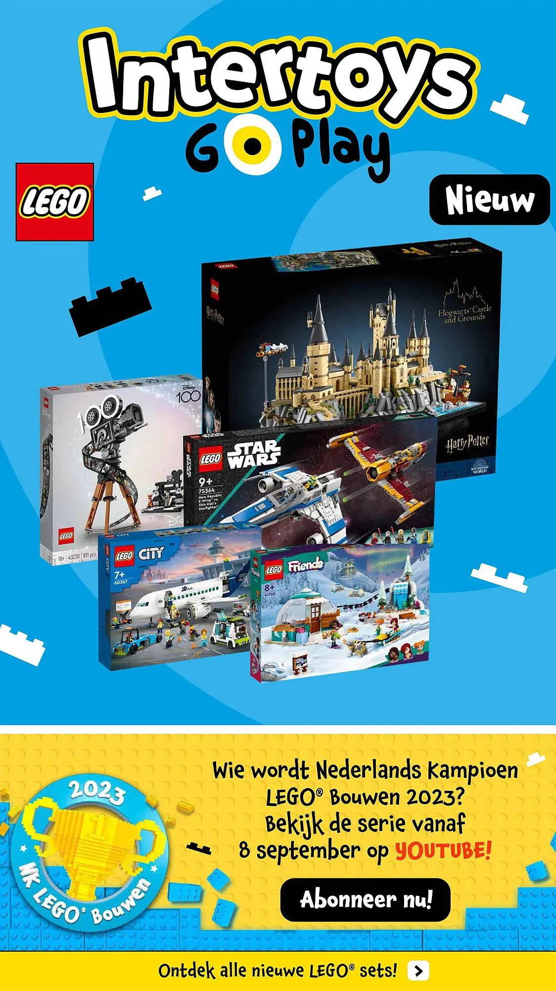 Intertoys folder van 1 september tot 17 september 2023 - Folder pagina 1