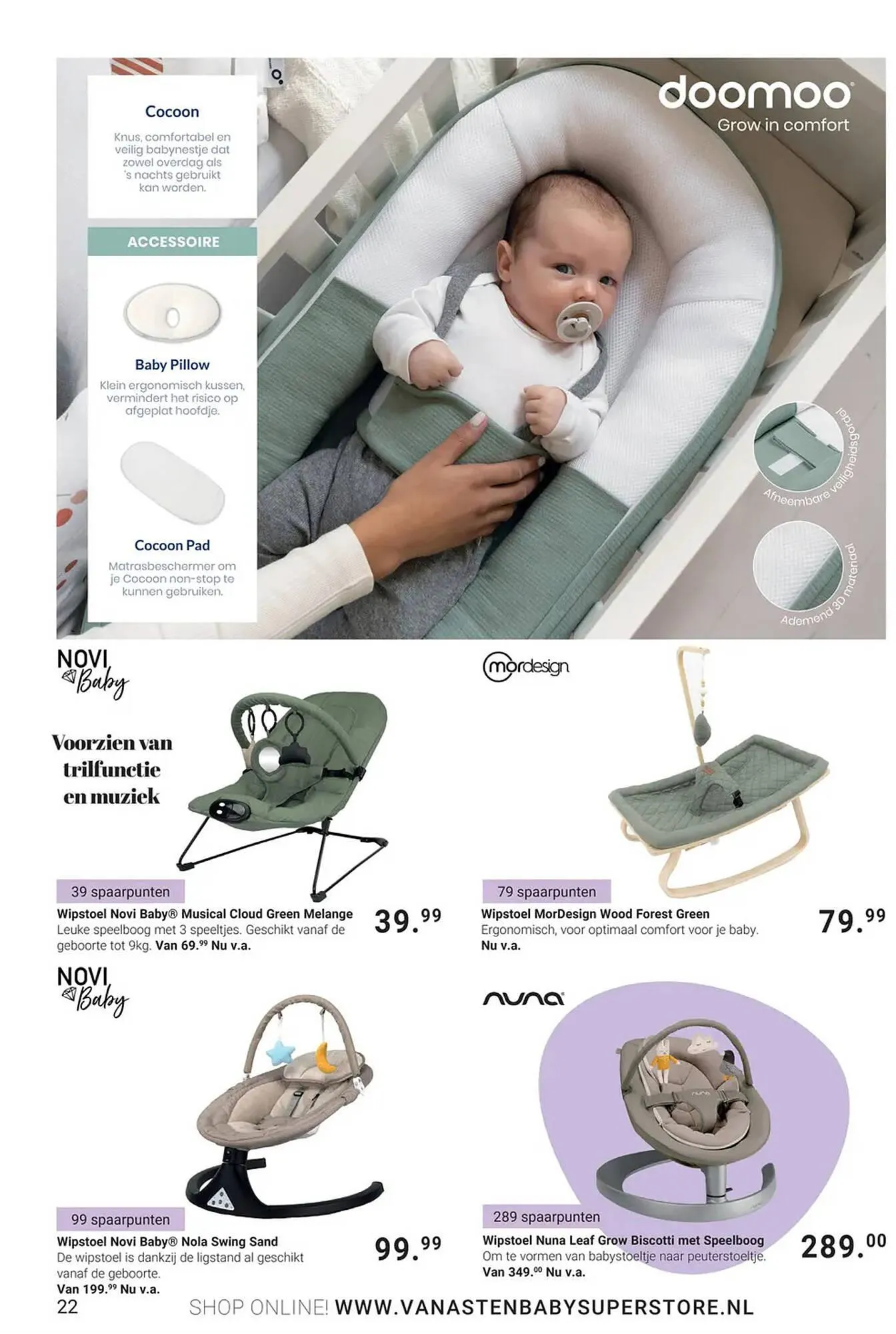 Van Asten BabySuperstore folder van 26 oktober tot 21 januari 2024 - Folder pagina 22