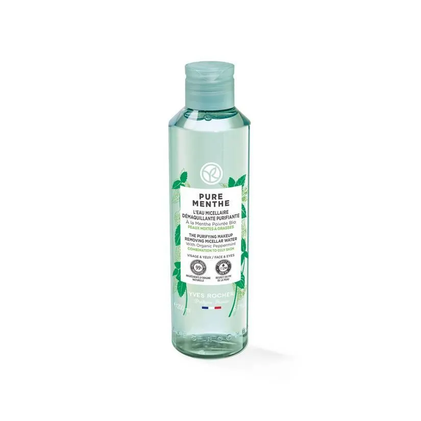 Eau micellaire démaquillante purifiante 200 ml - Pure Menthe
