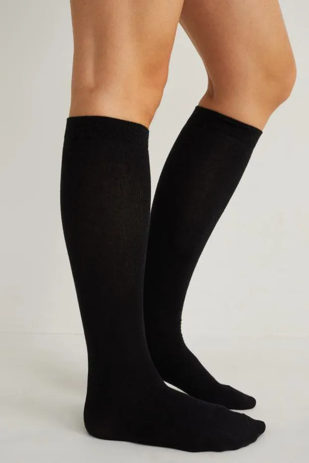 Kniekousen, deels met kasjmier