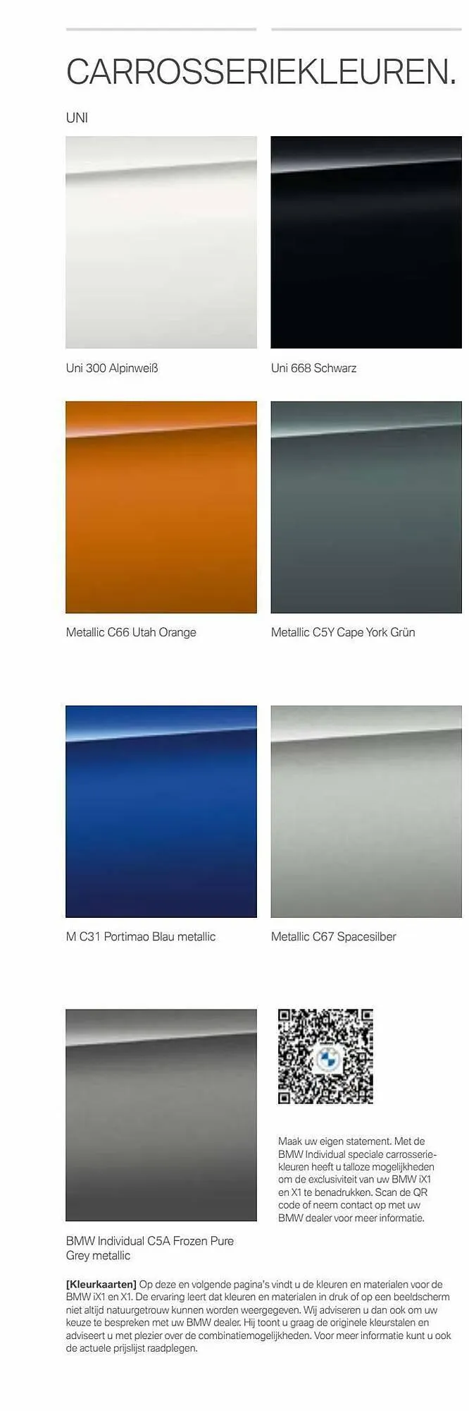 BMW folder - iX1 & X1 van 31 december tot 31 december 2023 - Folder pagina 106