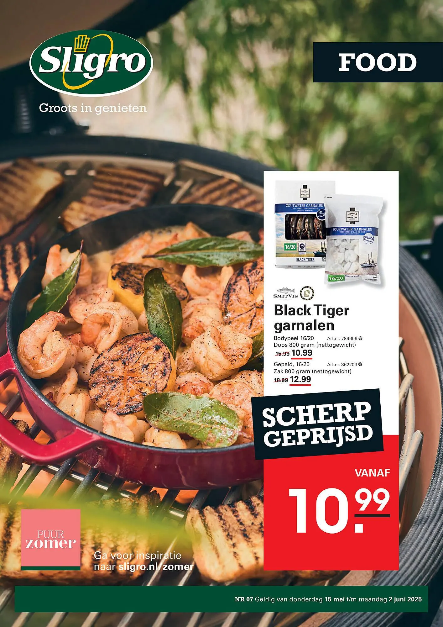 Sligro folder van 15 mei tot 2 juni 2025 - Folder pagina 1