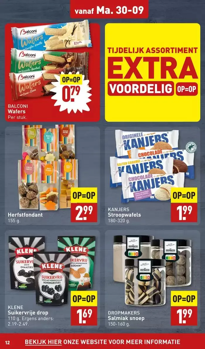Actuele deals en aanbiedingen van 28 september tot 12 oktober 2024 - Folder pagina 12