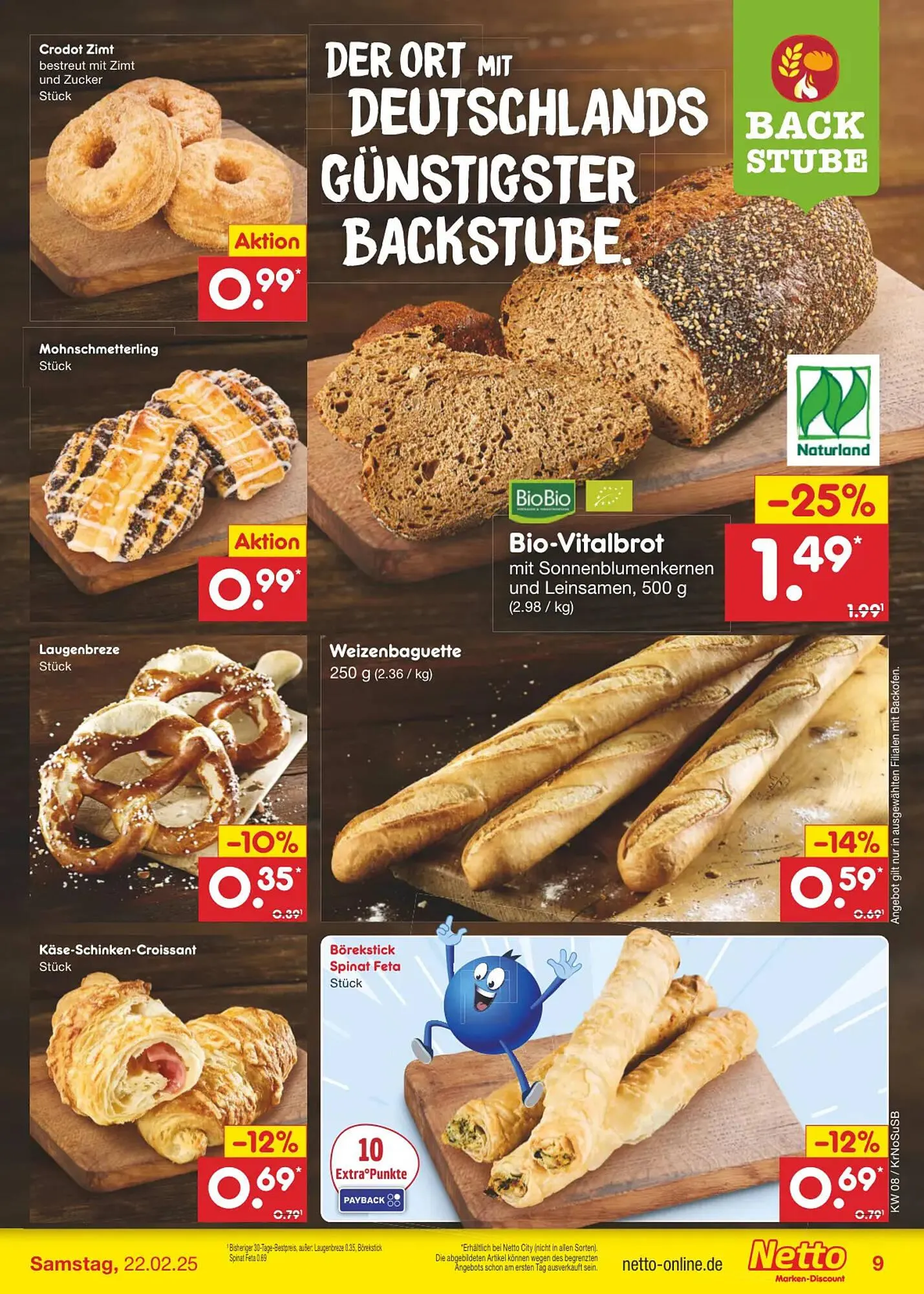 Netto Marken-Discount DE folder van 17 februari tot 22 februari 2025 - Folder pagina 9