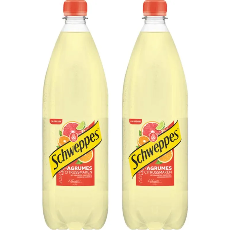 Schweppes Agrumes 1L 2-pack