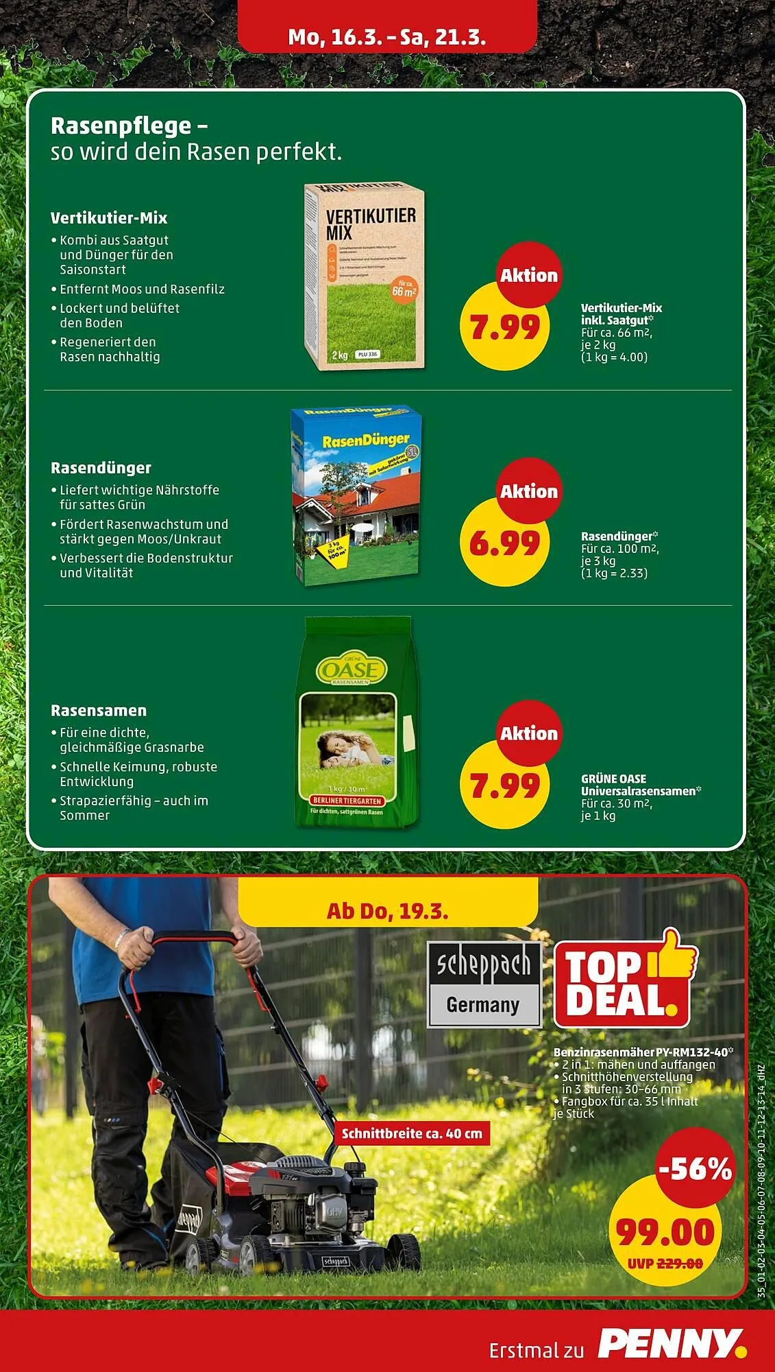 PENNY Prospekt von 16. März bis 21. März 2026 - Prospekt seite 39