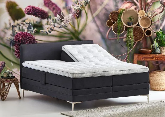 Cinderella Elektrische Boxspring Pure Wave Compleet - Antraciet