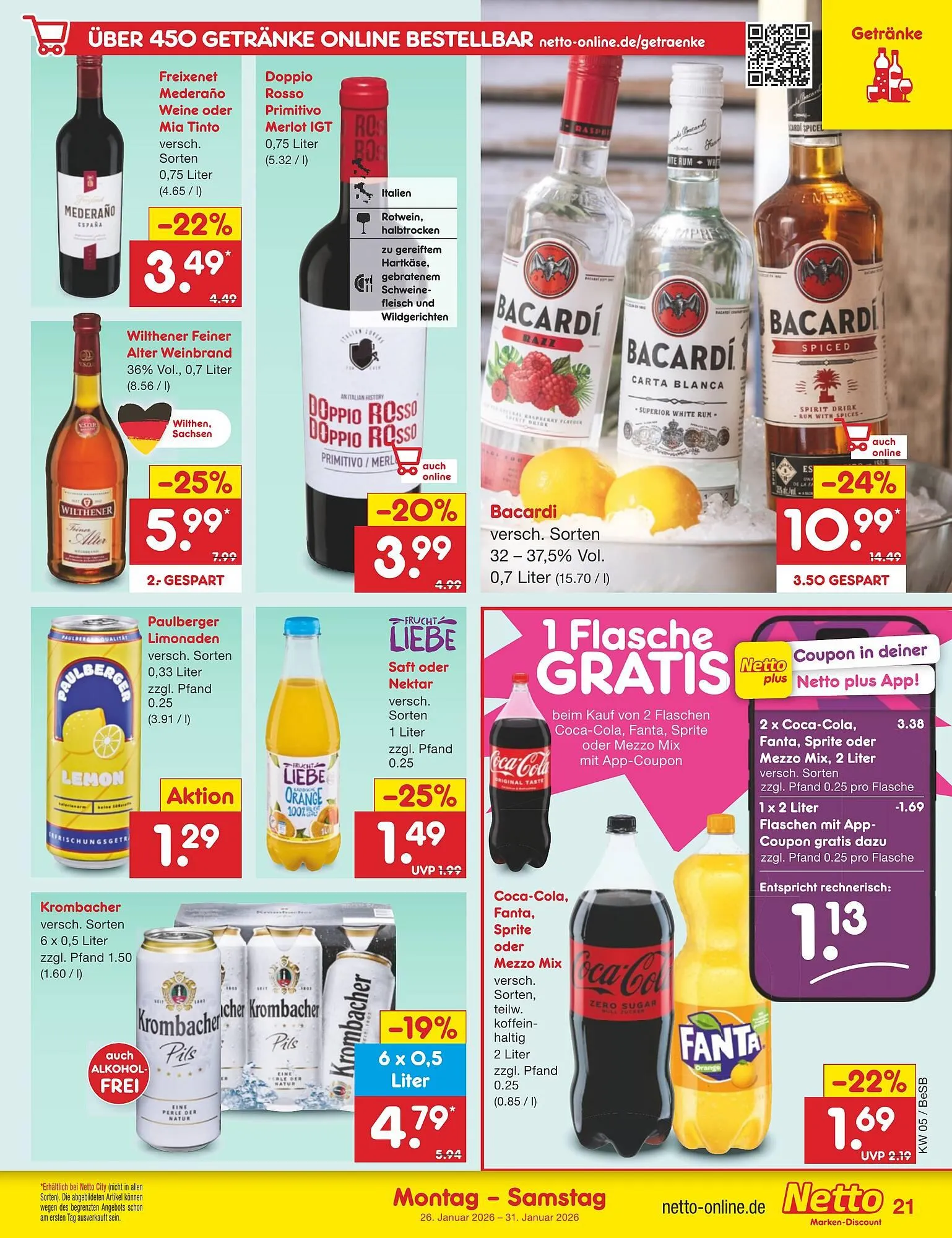 Netto Marken-Discount DE folder van 26 januari tot 1 februari 2026 - Folder pagina 25
