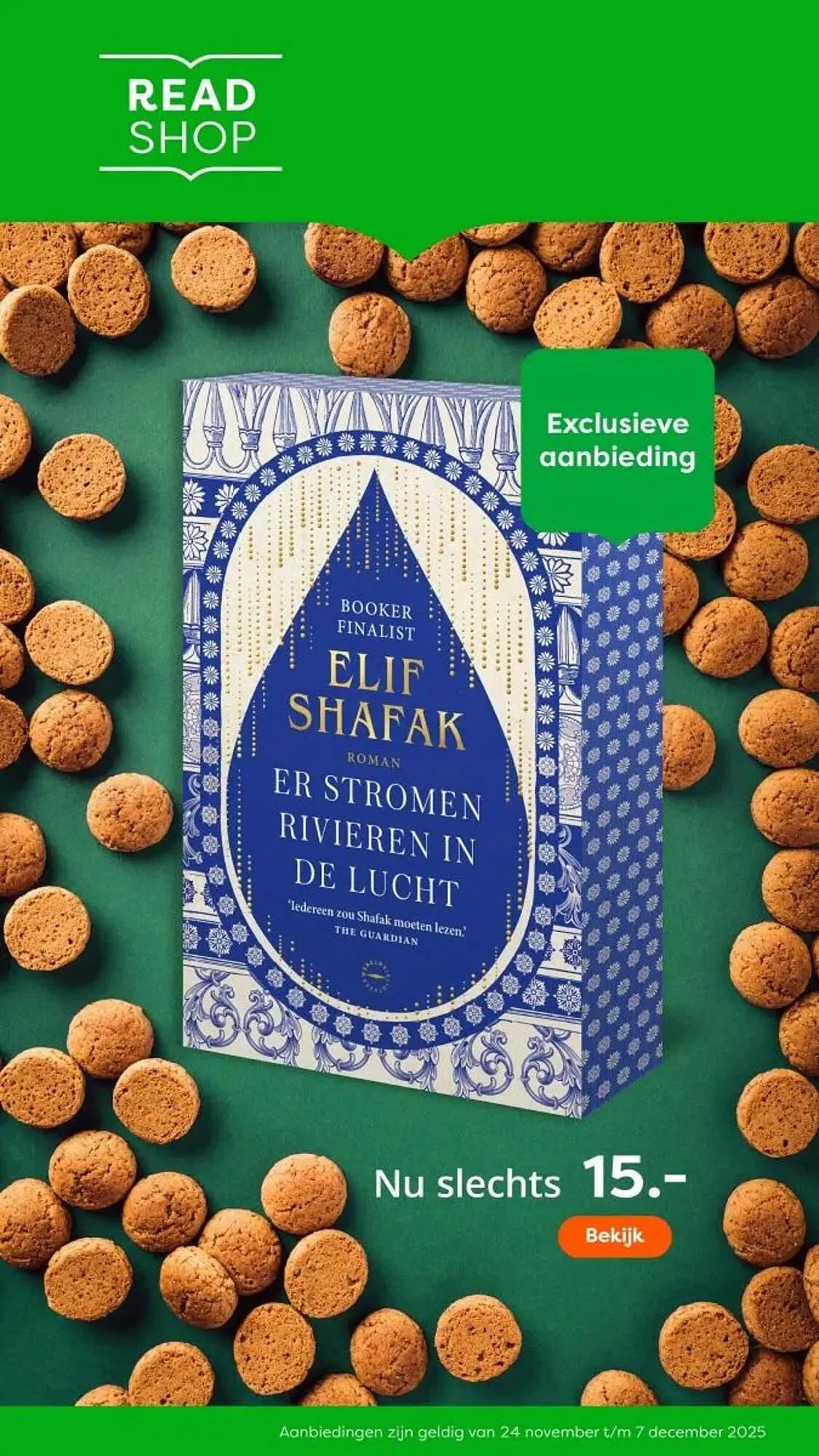 The Read Shop folder van 24 november tot 30 november 2025 - Folder pagina 1