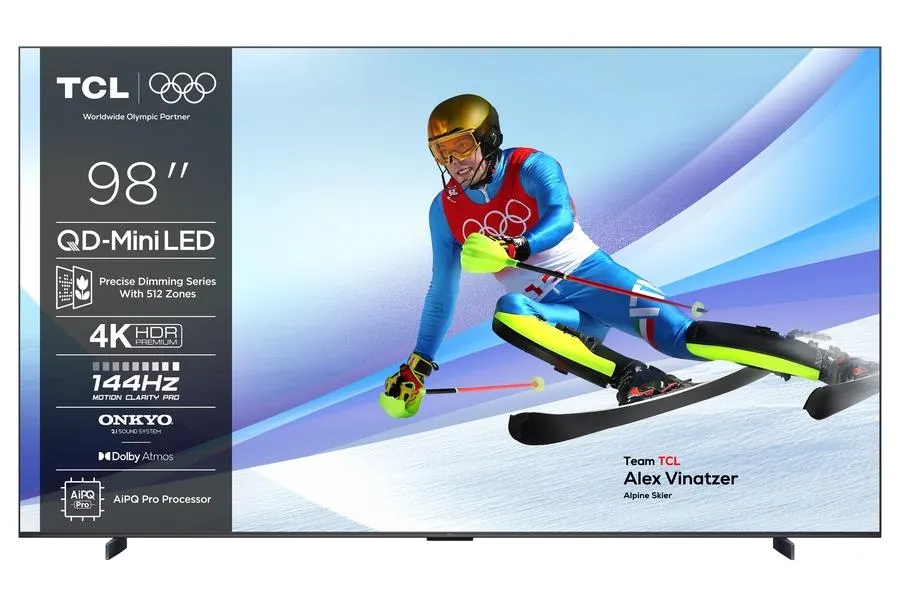 TCL 98MQLED75K zwart