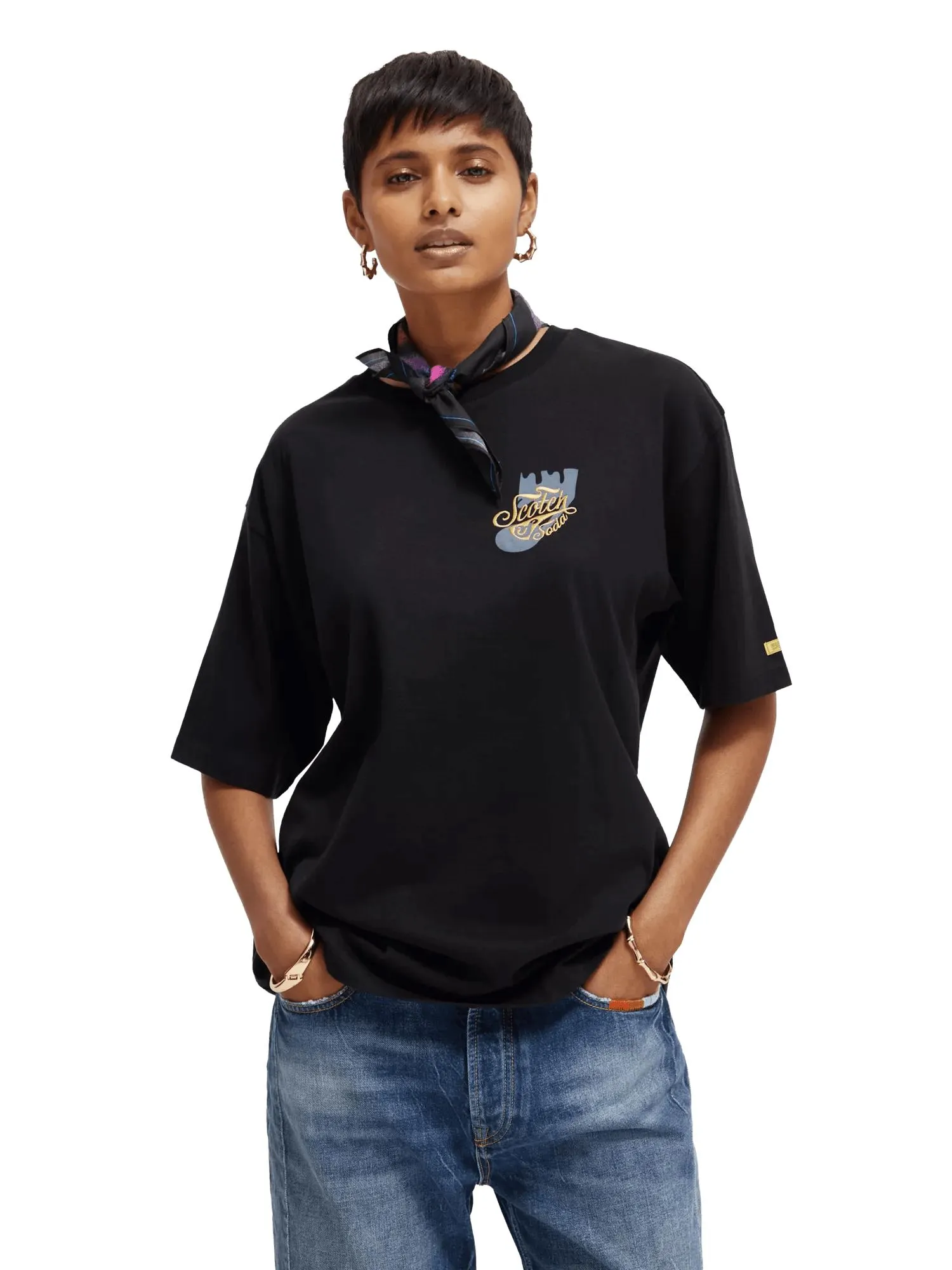 Loose fit artwork T-shirt