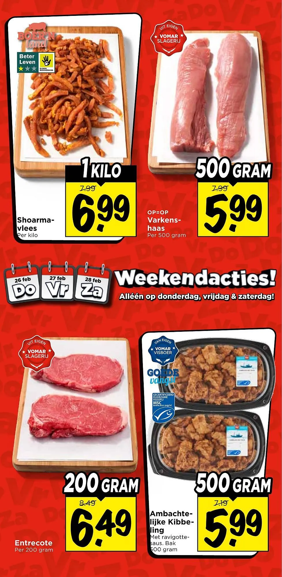 Vomar Voordeelmarkt folder van 22 februari tot 28 februari 2026 - Folder pagina 39