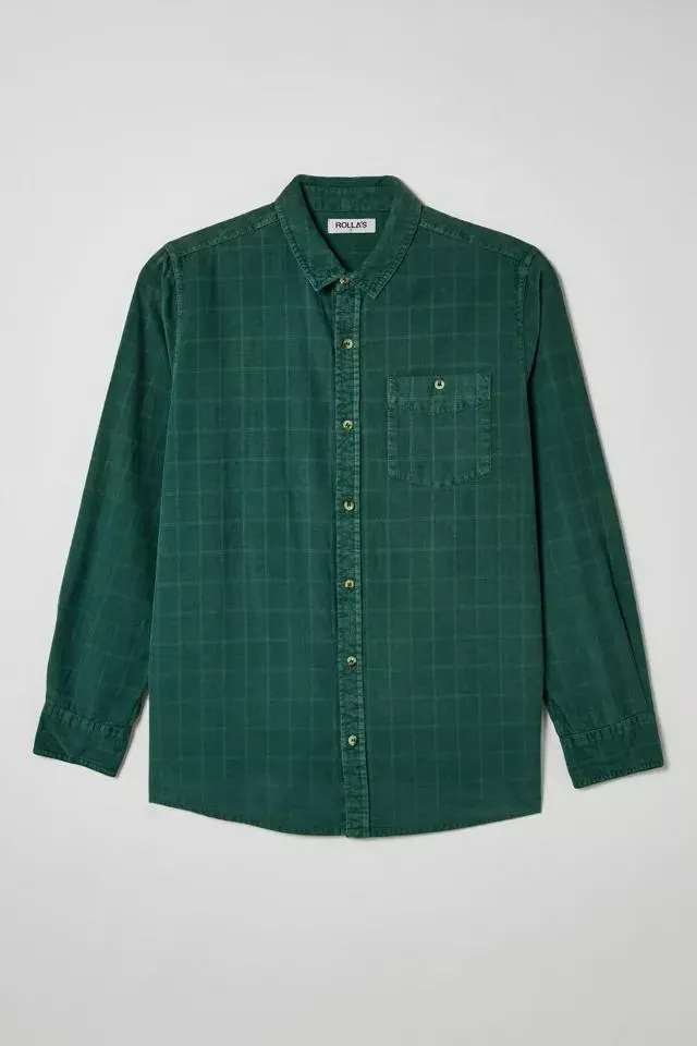 Rolla’s Men At Work Tile Button-Down Shirt