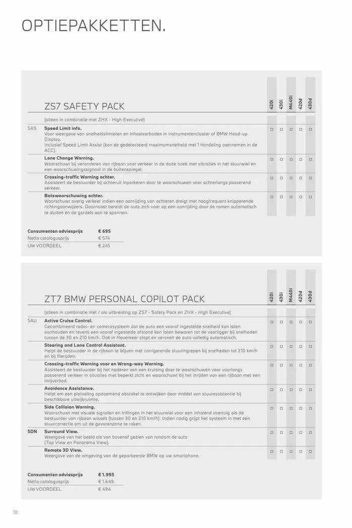 4-serie Gran Coupé van 12 november tot 12 november 2024 - Folder pagina 10