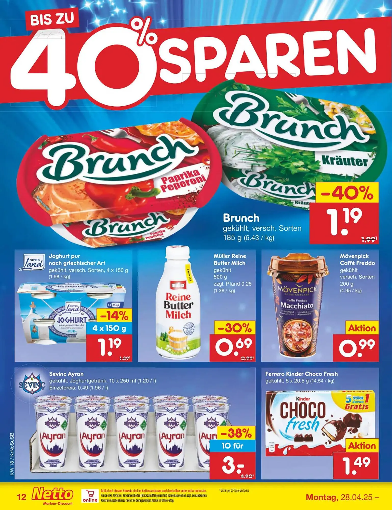 Netto Marken-Discount DE folder van 28 april tot 3 mei 2025 - Folder pagina 12