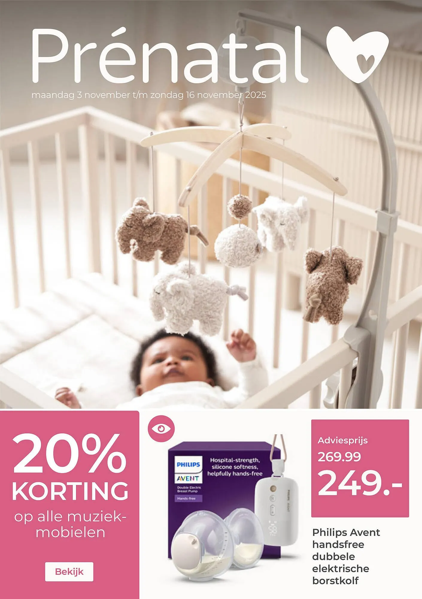 Prenatal folder van 3 november tot 16 november 2025 - Folder pagina 1