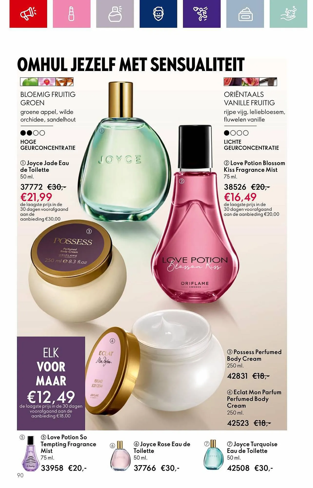 Oriflame folder van 22 augustus tot 12 september 2023 - Folder pagina 90
