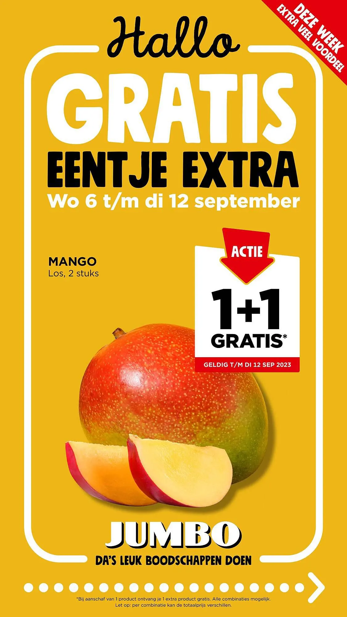 Jumbo folder week 36 van 6 september tot 12 september 2023 - Folder pagina 1