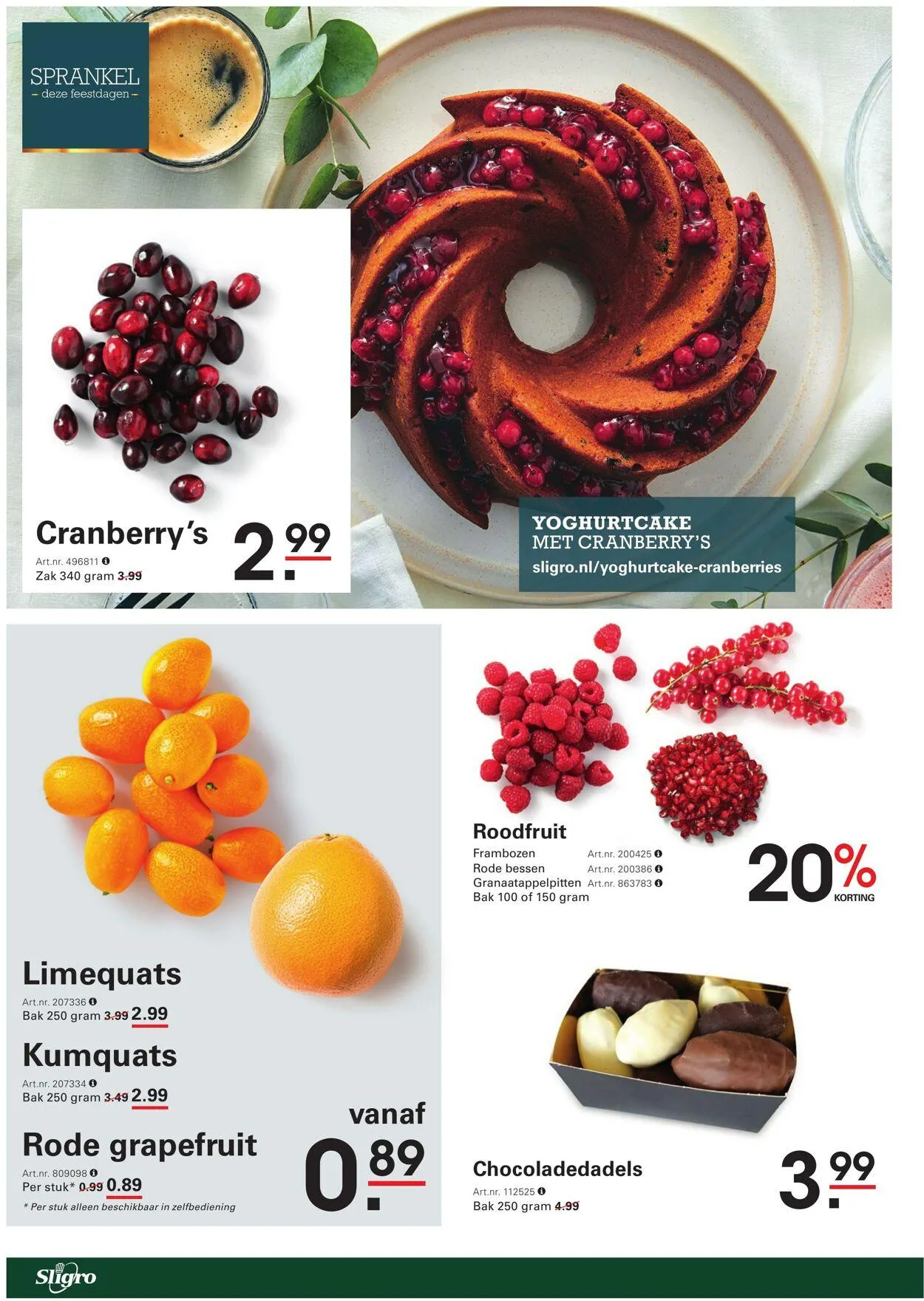 Sligro Actuele folder van 30 december tot 13 januari 2025 - Folder pagina 18