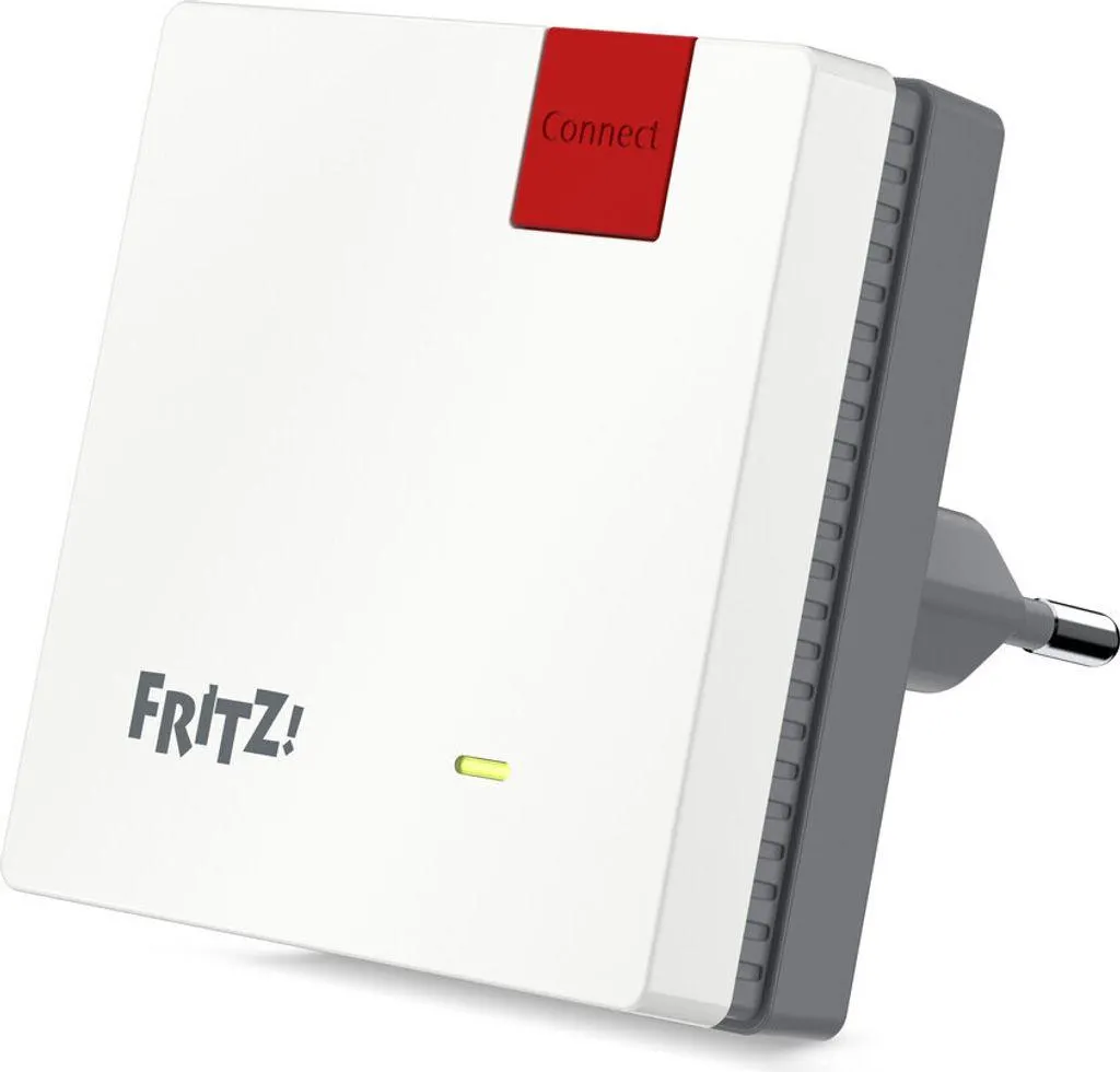 AVM FRITZ!WLAN Mesh Repeater 600 (WLAN N bis zu 600 MBit/s (2,4 GHz), WPS, kompakte Bauweise)