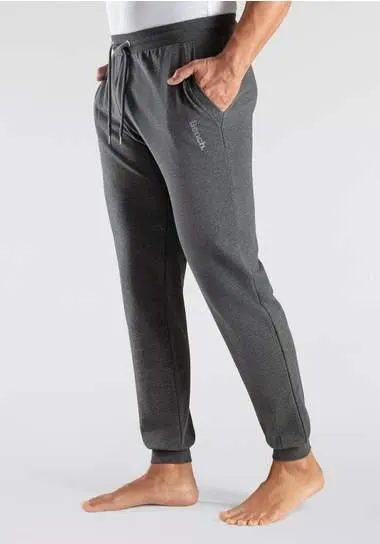 Bench. Loungewear Joggingbroek Joggingbroek met koord, van katoenmix
