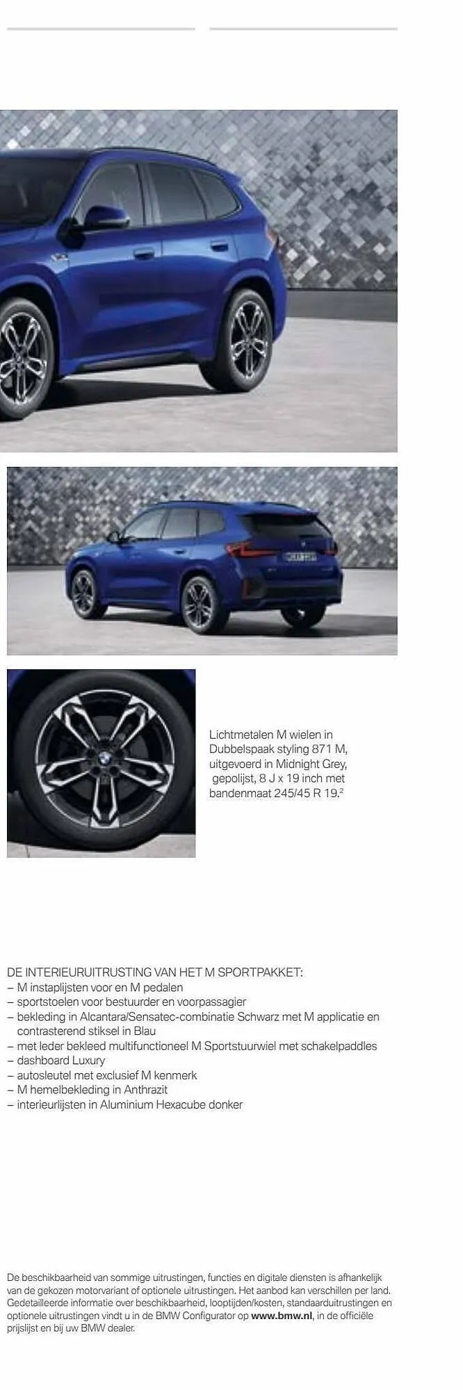 BMW folder - iX1 & X1 van 31 december tot 31 december 2023 - Folder pagina 75