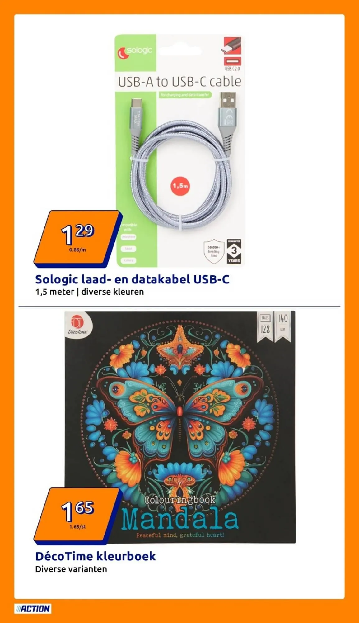 Action folder van 29 oktober tot 4 november 2025 - Folder pagina 4