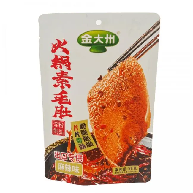 Jin Da Zhou Pittige Konjac Snack Hotpot Smaak 12x8g