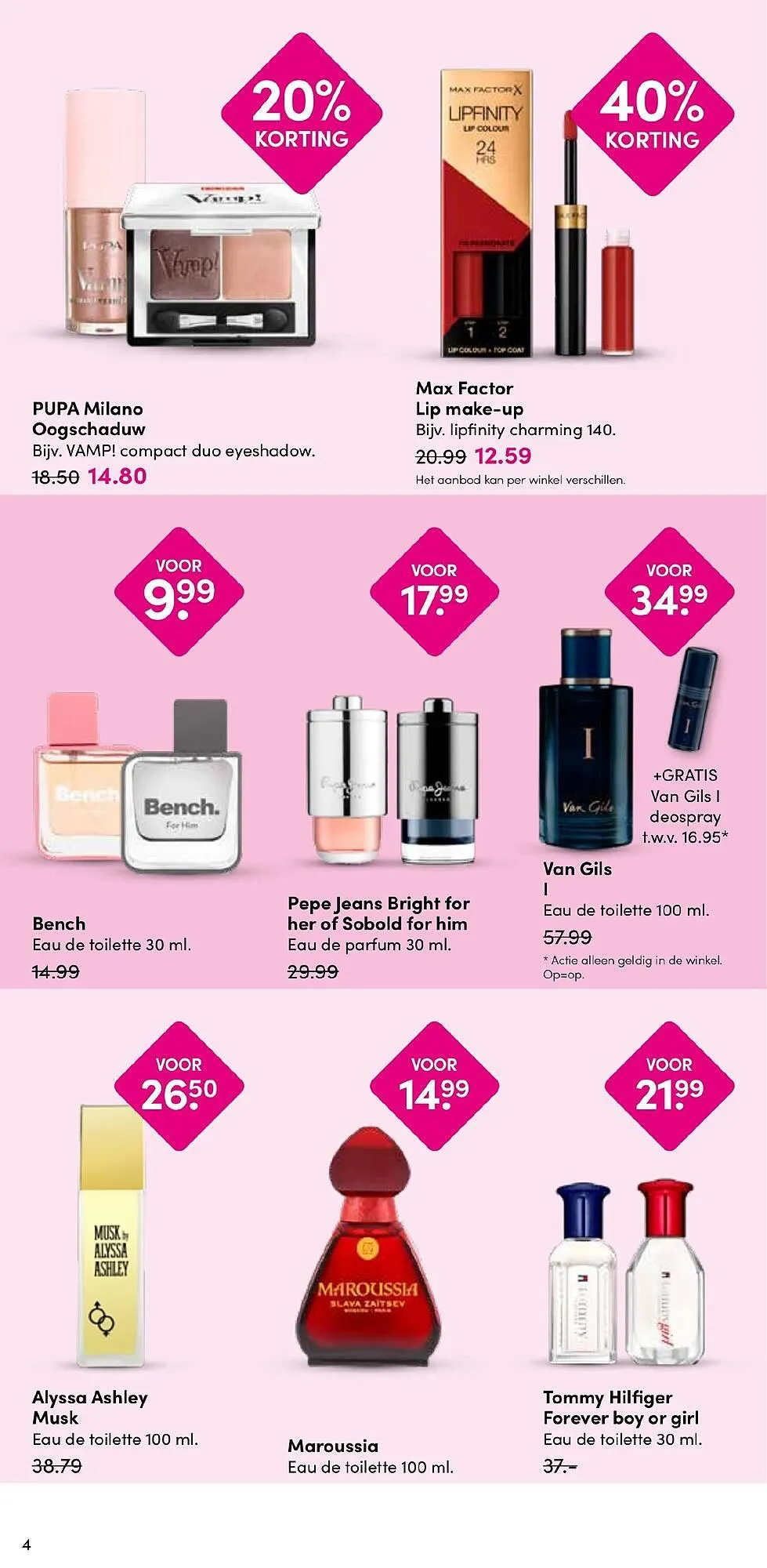 Drogisterij Visser folder van 10 november tot 23 november 2025 - Folder pagina 4