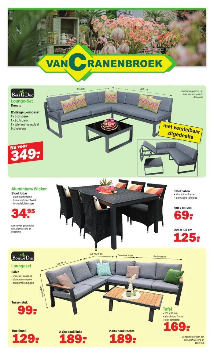 Van Cranenbroek folder van 24 juni tot 13 juli 2024 - Folder pagina 1