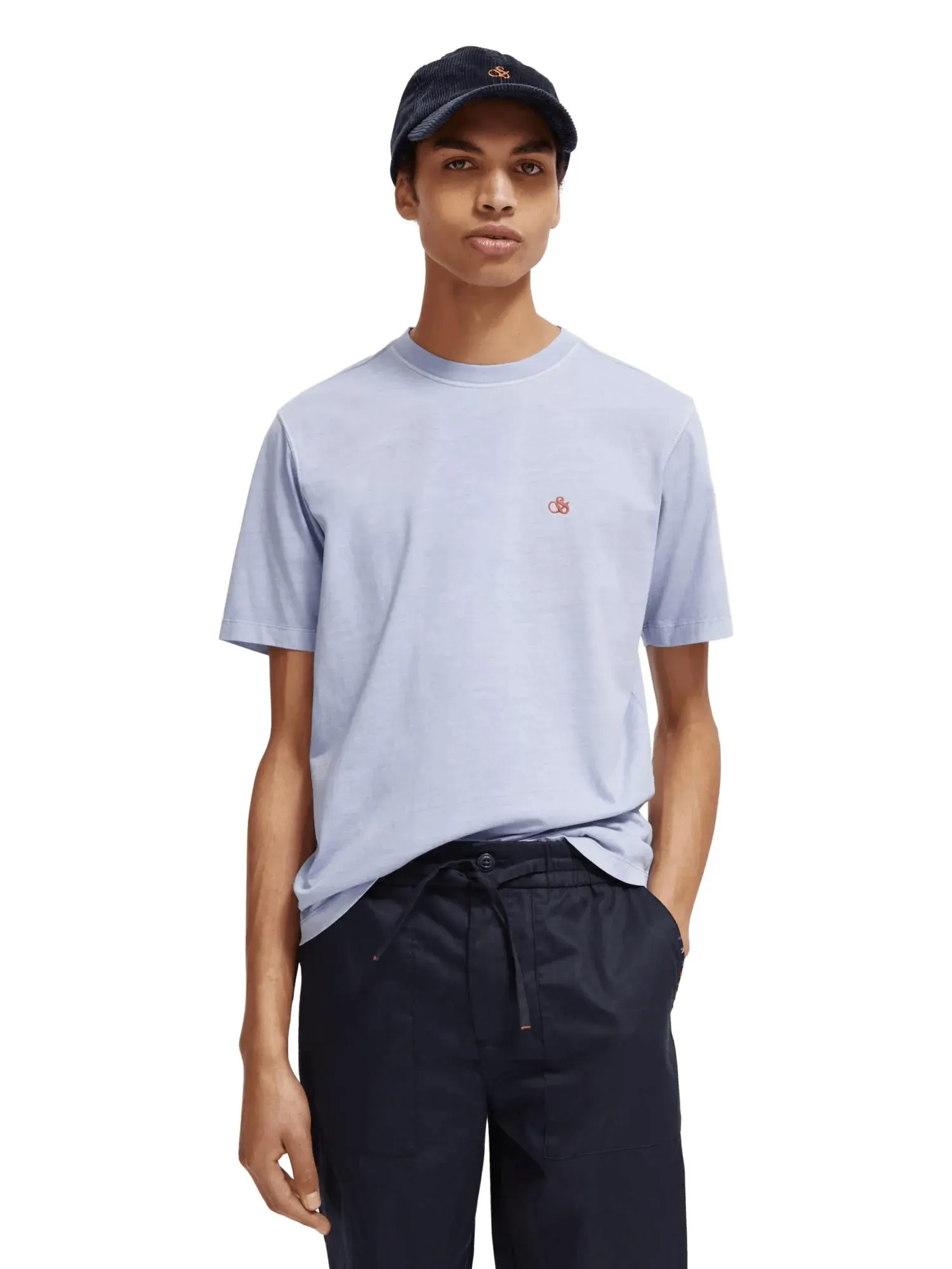 Regular fit garment-dyed T-shirt