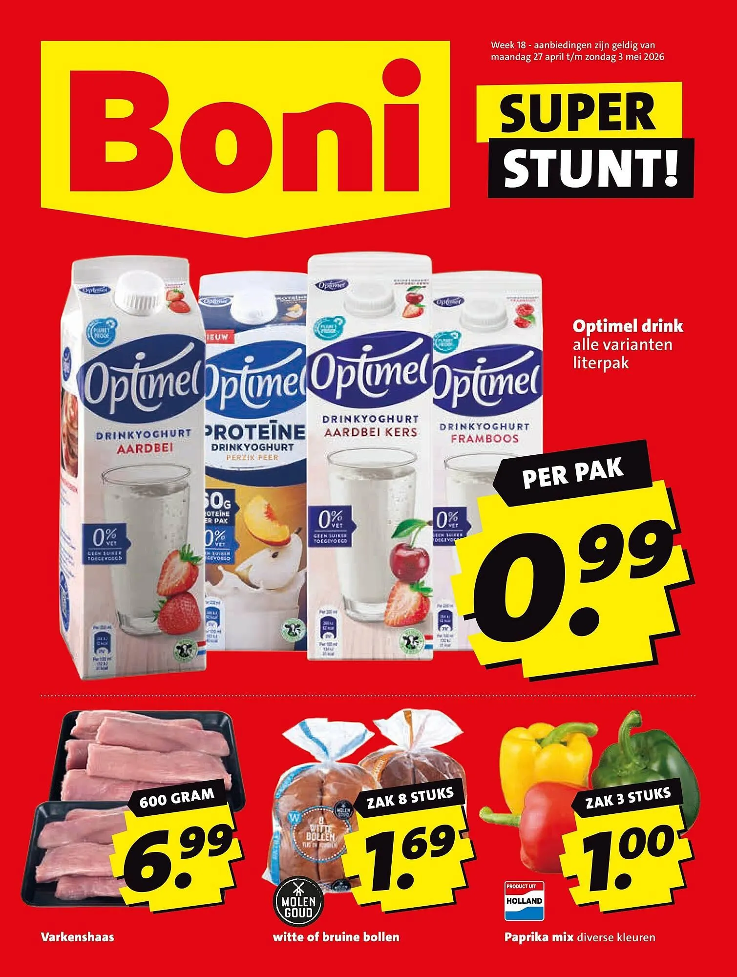 Boni folder van 27 april tot 3 mei 2026 - Folder pagina 1
