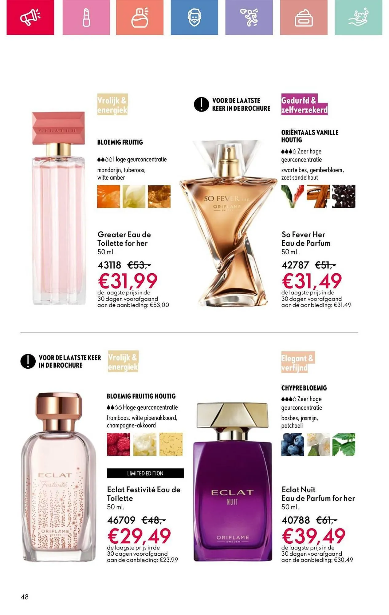 Oriflame folder van 22 juni tot 12 juli 2025 - Folder pagina 48