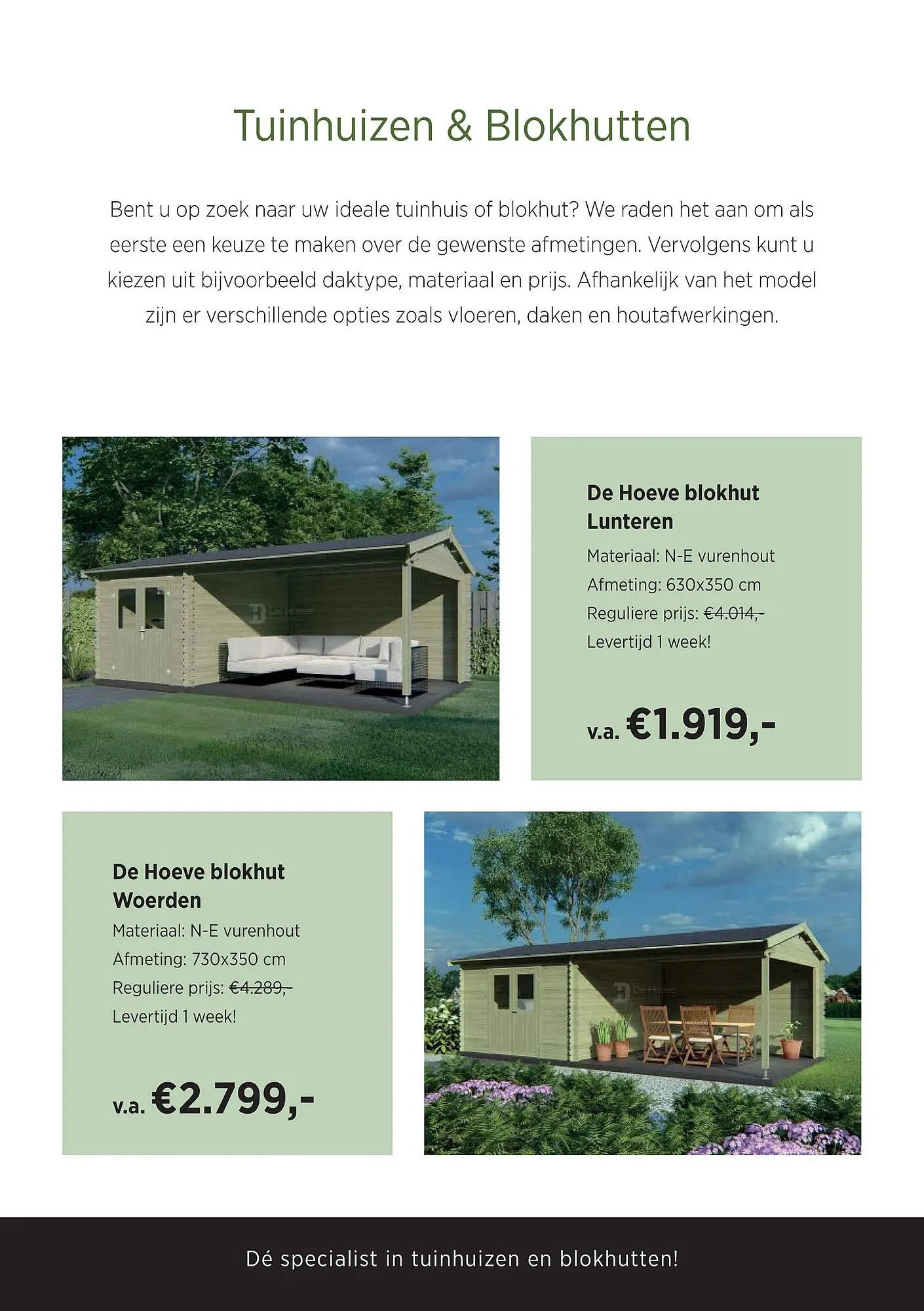 De Hoeve Buitenleven folder van 5 december tot 18 december 2023 - Folder pagina 4
