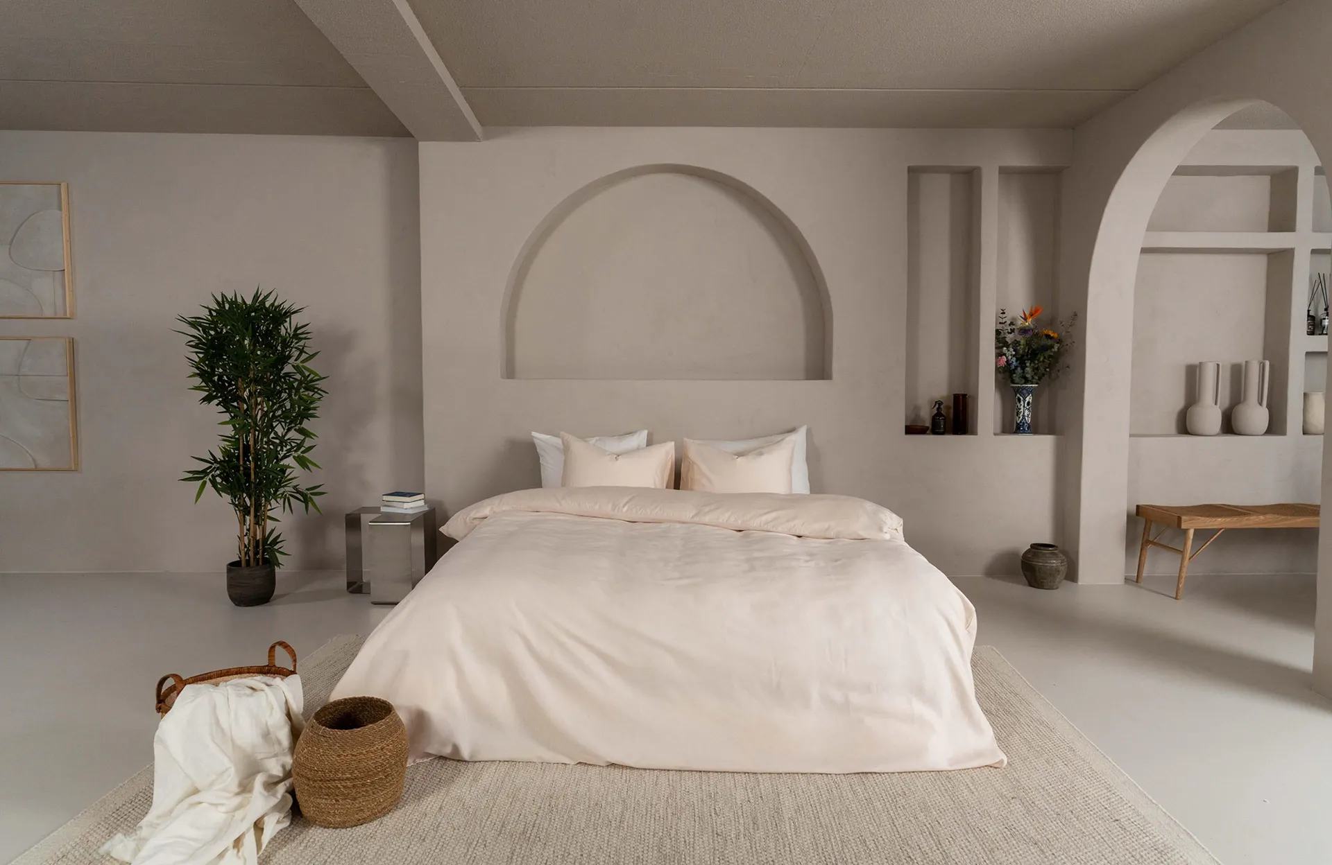 Kayori Kiso Dekbedovertrek Off White