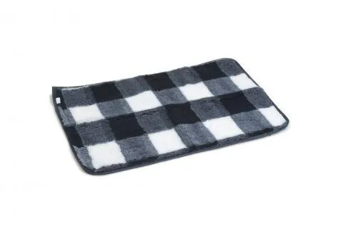 Beeztees Ruit - Vetbed - Blauw - 89x60 cm - L